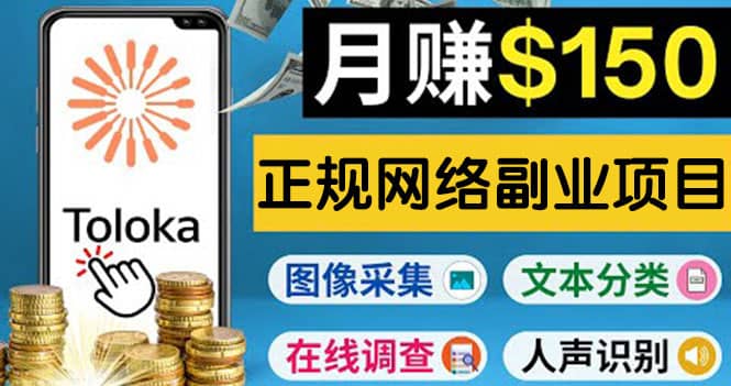 正规网络副业赚钱平台Toloka，利用业余时间月赚150美元-扬明网创