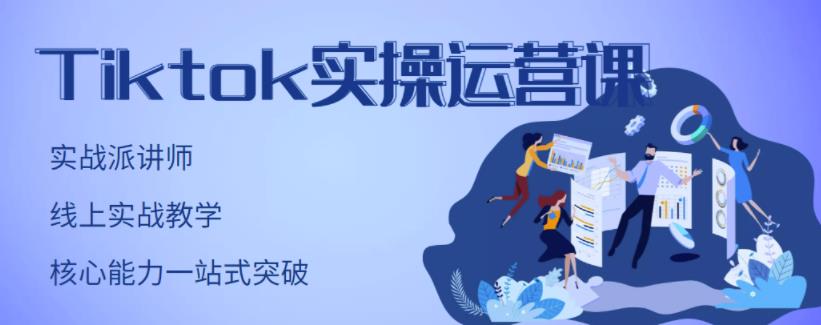 TikTok实操运营课，手把手账号实战，适合零基础Tiktok新人-扬明网创