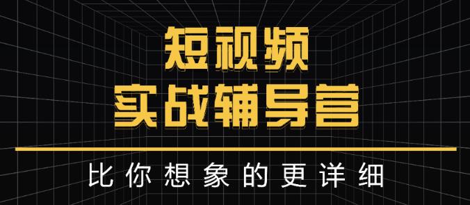 达人队长:短视频实战辅导营，比你想象的更详细-扬明网创