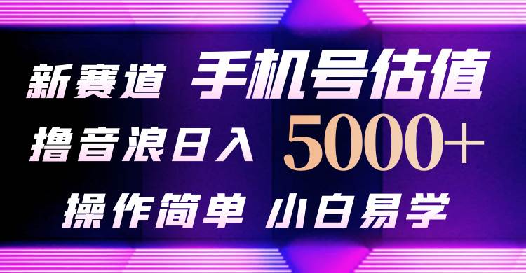 抖音不出境直播【手机号估值】最新撸音浪，日入5000+，简单易学，适合…-扬明网创