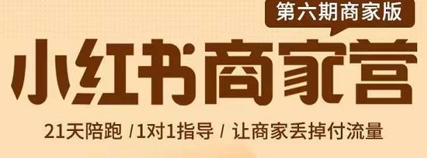 贾真-小红书商家营第6期商家版，21天带货陪跑课，让商家丢掉付流量-扬明网创