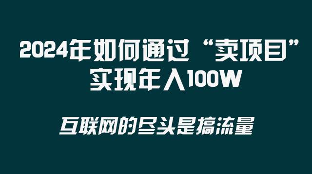 2024年如何通过“卖项目”实现年入100W-扬明网创