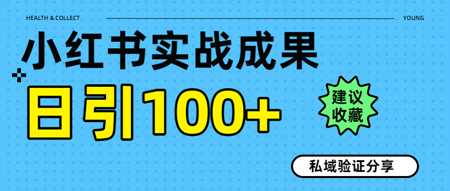 实战成果!小红书图文引流日引100+私域流量经验分享-扬明网创