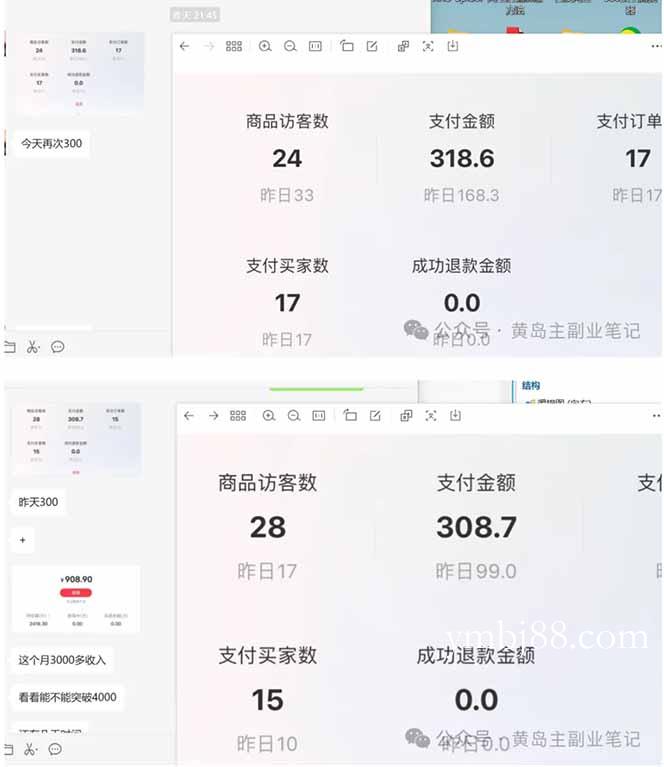 黄岛主小红书考题虚拟项目1.0：不用卷K12也能月入过万(价值2988的课程-扬明网创
