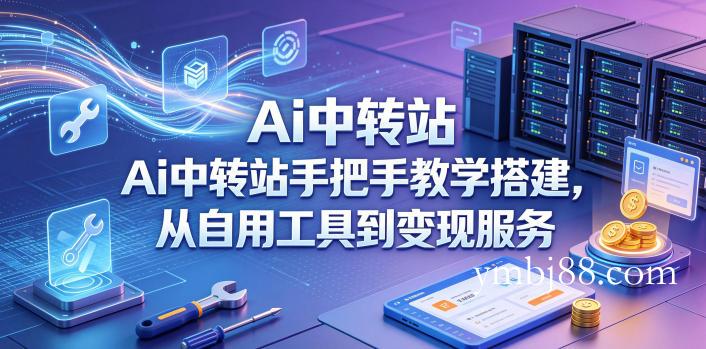Ai中转站手把手教学搭建，从自用工具到变现服务-扬明网创