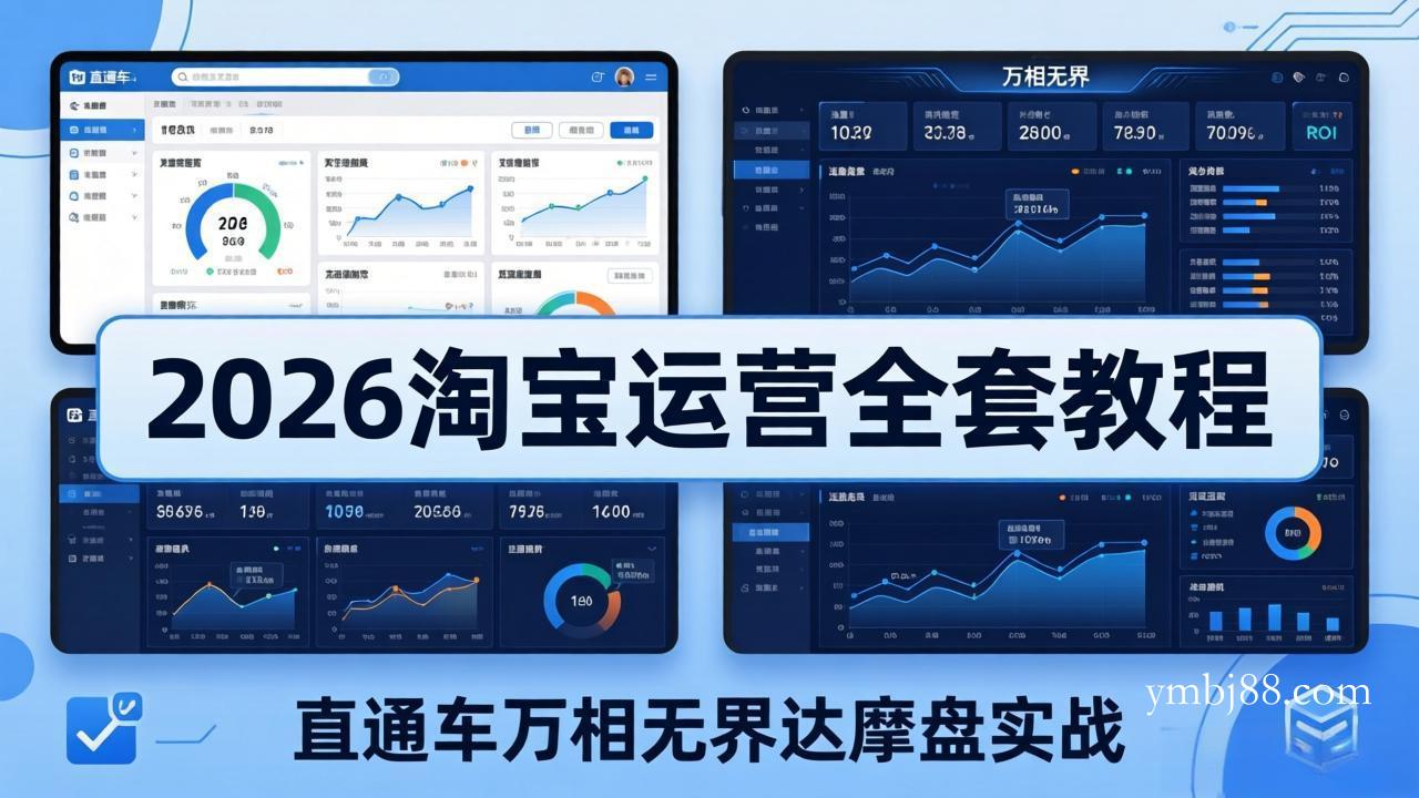 2026淘宝运营全套教程(更新5月8日-扬明网创