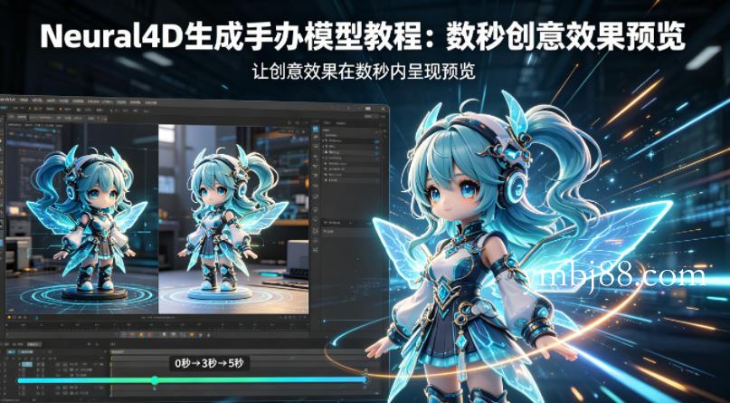 Neural4D生成手办模型教程,让创意效果在数秒内呈现预览-扬明网创