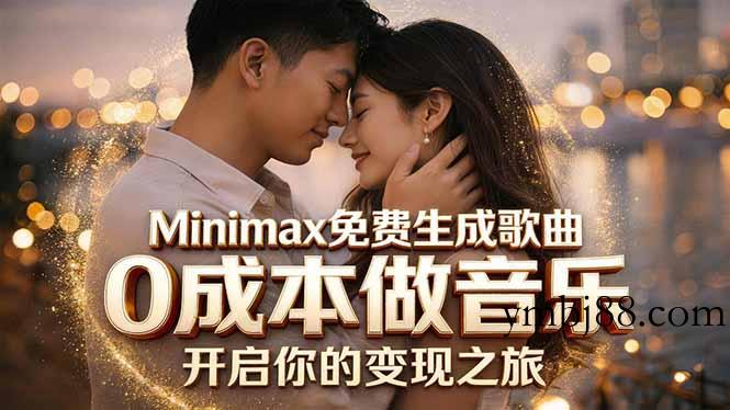 Minimax免费生成歌曲实测！0成本做音乐，说唱流行Lofi一键生成-扬明网创